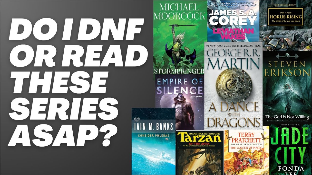 I ranked every series I have NOT finished