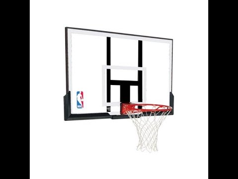Инструкция по монтажу баскетбольного щита с кольцом Spalding NBA Combo 50" Acrylic (79836CN)