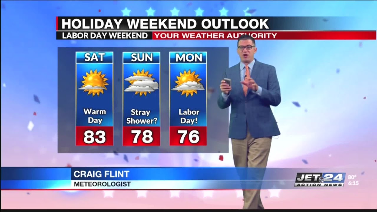 Craig's Evening/Overnight Weather forecast YouTube