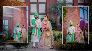 Gursher and Loveleen II Best Wedding Highlights II Best Punjabi Wedding 2022 II Snappyjaspal