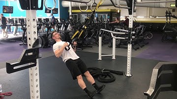 TRX Row Iso Hold