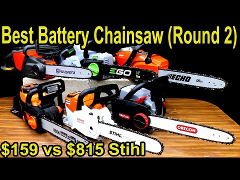 Video: Battery chain saw: description, specifications, types and owner reviews