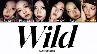 BABYMONSTER 'Wild' Lyrics (Color Coded Lyrics Eng/Rom/Han)
