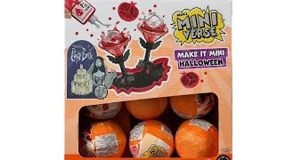 NEW MGA’S MINIVERSE HALLOWEEN SERIES 4 - UNBOXING OF COMPLETE SERIES 👻🎃💀