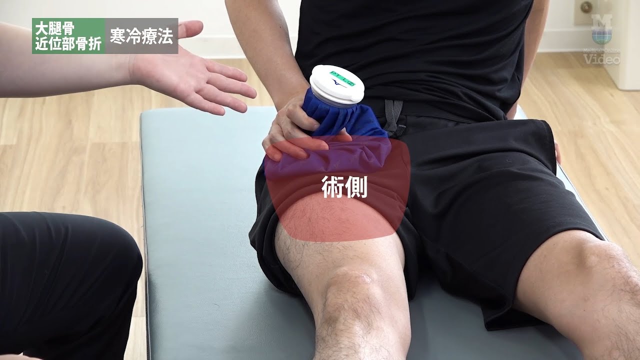 大腿骨近位部骨折 寒冷療法 ｜ Medical*Online Video