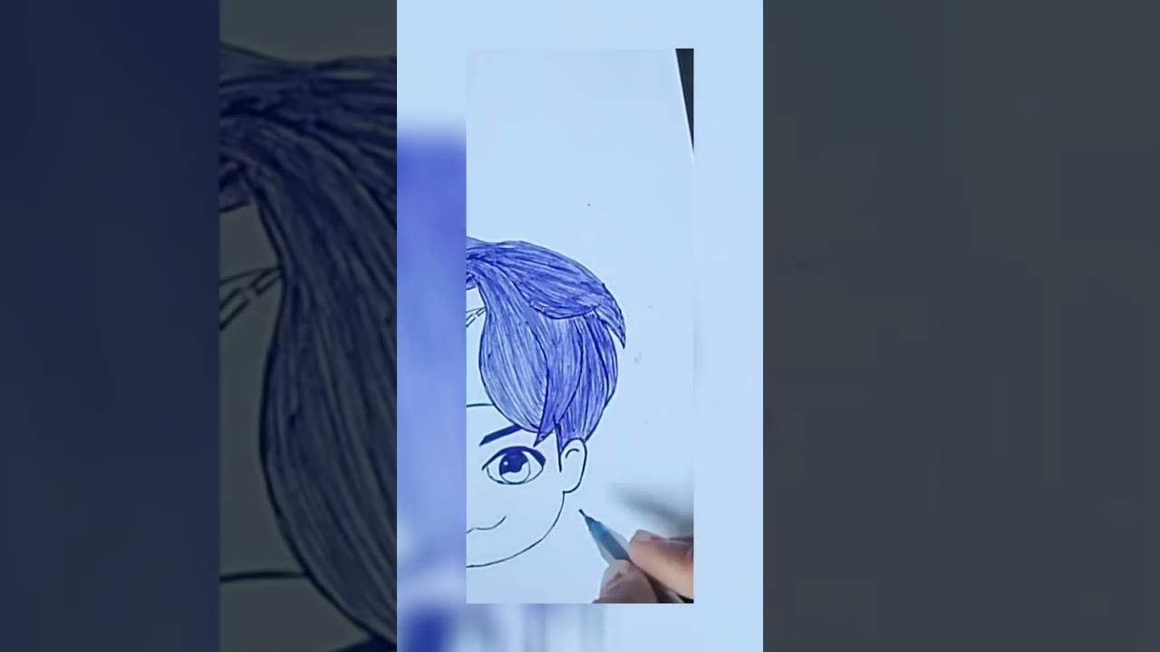 BTS Tiny Tan!! V Cute Drawing 💜 