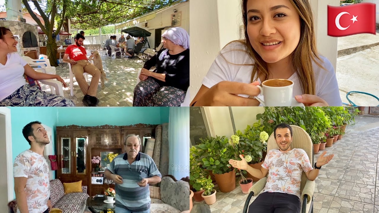 CONVIVIENDO con una FAMILIA TURCA🇹🇷 En un PUEBLO en MUĞLA🏡