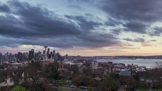 Seattle Skyline - 4K Timelapse