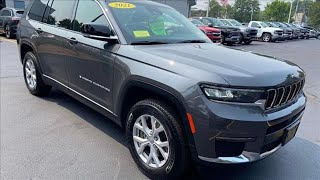 Used 2021 Jeep Grand Cherokee L Framingham, MA #CPR413151A - SOLD