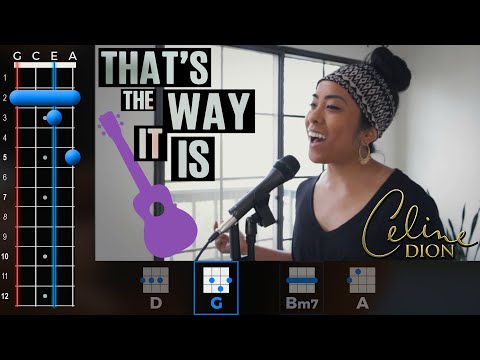 Celine Dion - That's The Way It Is (Ukulele Play-Along!)