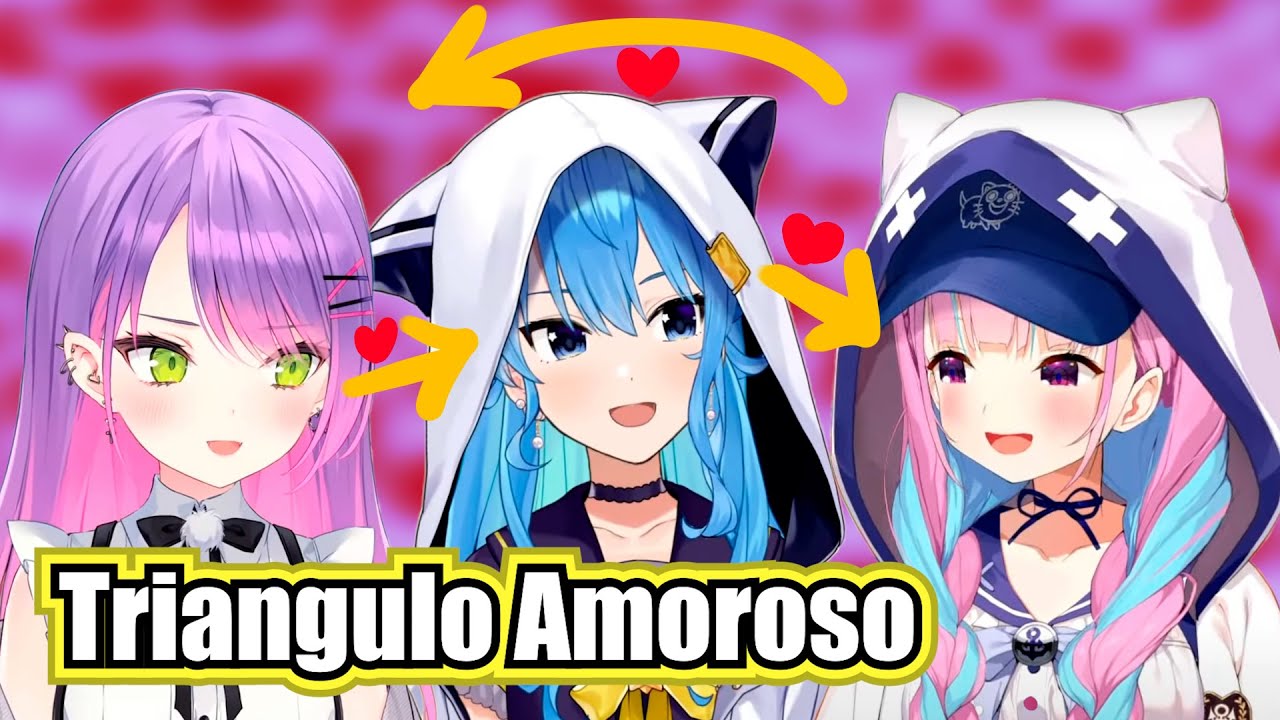 Aqua, Suisei y Towa en un Triángulo Amoroso [Hololive Sub Español]