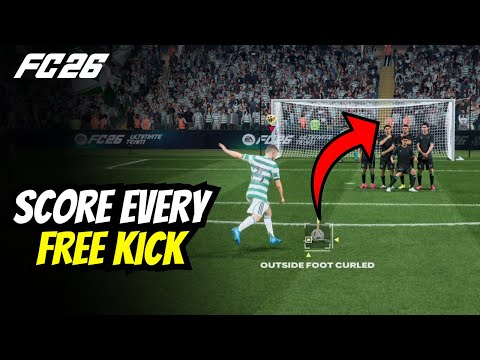 How to score freekicks EVERY TIME in FC26!