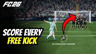 How to score freekicks EVERY TIME in FC26!