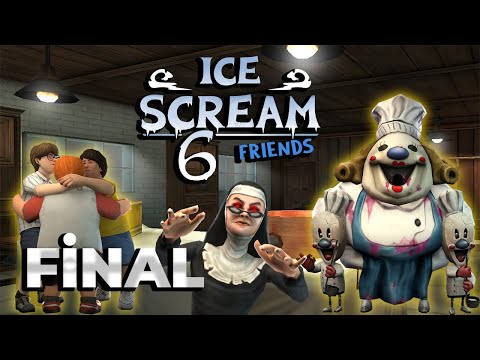 3 ARKADAŞ TEKRAR BİR ARADA! (RAHİBE ANISI) | ICE SCREAM 6 [FİNAL]