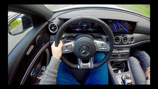 Mercedes-Benz E53 Amg 4Matic Pov Autobahn Drive 4K