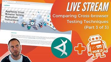 Comparing Cross-browser Testing Techniques (Part 3 of 3) - Live Stream
