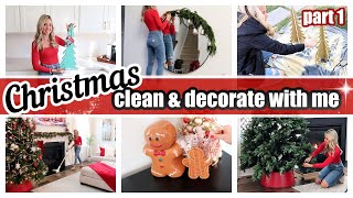*New* Cozy Christmas 2023 Clean & Decorate With Me Tiffani Beaston Homemaking  Part 1