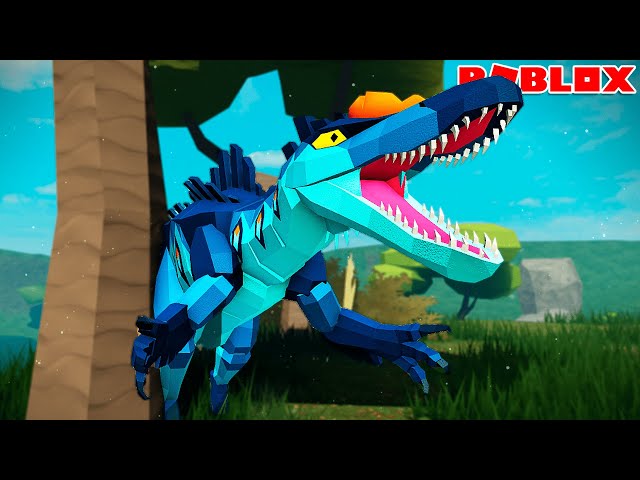 NOVO JOGO de DINOSSAURO no ROBLOX! JOGUE AGORA o BETA