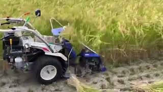 ISEKI Reaper Binder 2 wheel 1 row Harvesting Paddy