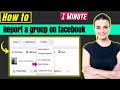 How to report a group on facebook 2024