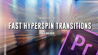 Best FREE Fast Hyperspin Transitions Premiere Pro || Sam Kolder Style || 2023