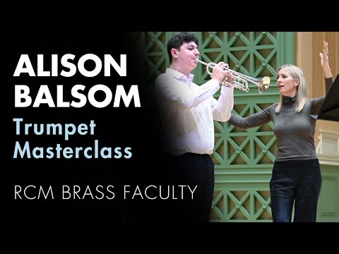 Alison Balsom Trumpet Masterclass