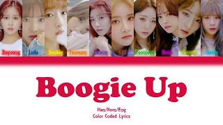 WJSN (우주소녀) - Boogie Up Color Coded Lyrics Han/Rom/Eng