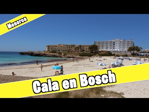 Cala N Bosch Menorca Spain Beach And Resort