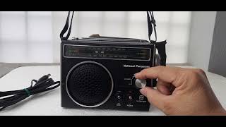 radio để bàn national. tất cả hoạt động tốt.. Fm90 hz sóng khỏe tiếng hay Sip COD toàn quốc