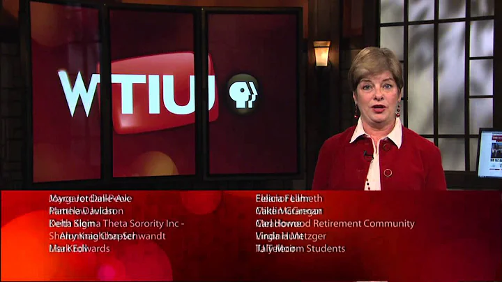 Thank you from WTIU - Pamela Davidson