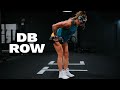 DB BENT-OVER ROW | LAURIE CHRISTINE KING