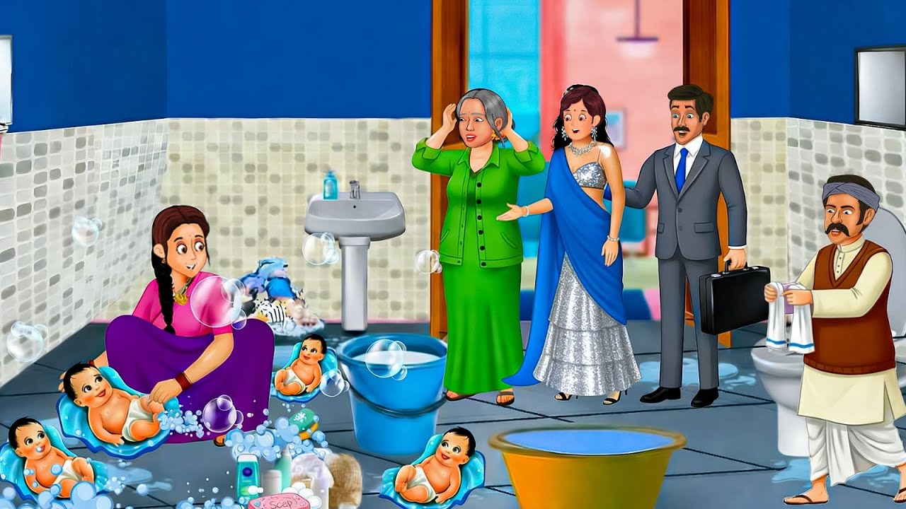 పేద కోడలికి ఆరుగురు పిల్లలు, చలిలో ఆమె అత్తమామల ఇంట్లో పనిచేస్తుంది | Telugu Stories | Telugu