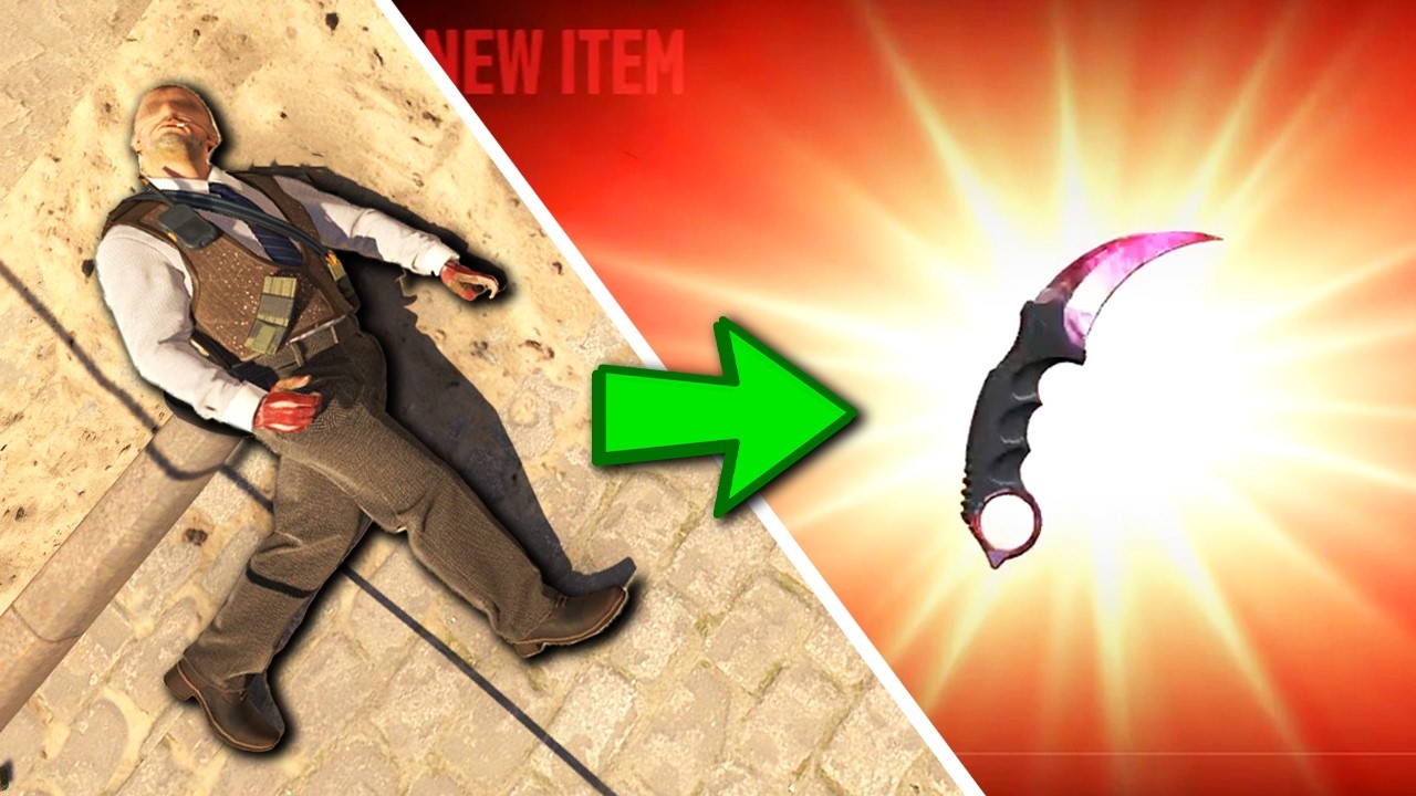 CS2: EVERY DEATH = GOLD TRADEUP - YouTube