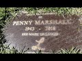 The Graves of PENNY MARSHALL & GARRY MARSHALL