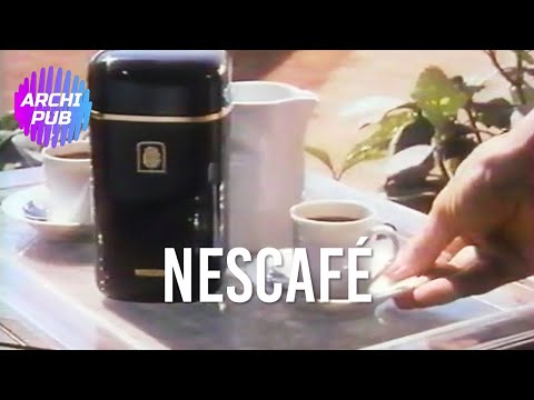 Publicité Nescafé système fraîcheur - 1986