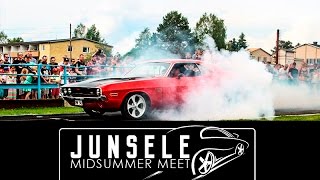 Junsele Midsummer Meet 2016 - Burnout Tävling