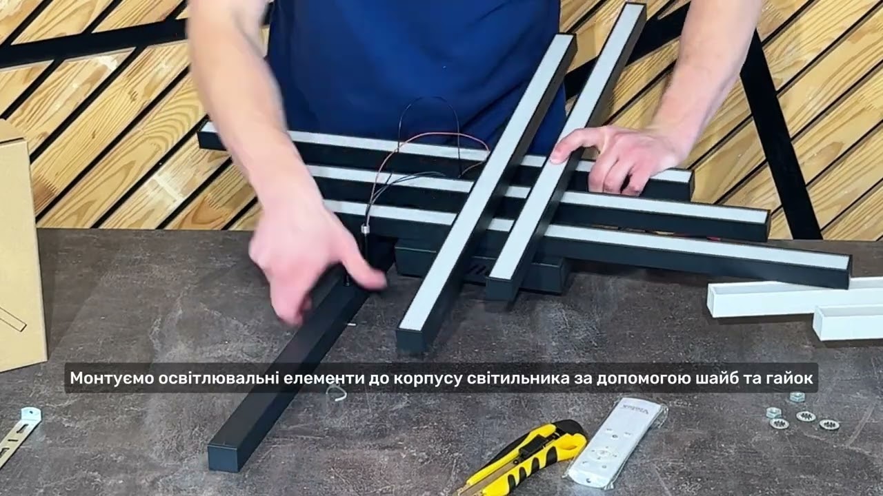 Інструкція збірки світильника HIWAY 110W - TM VILOUX