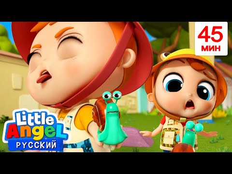 Фууу, Изучаем Запахи | 45 минут | Развивающие Мультики Для Детей | Little Angel Русский