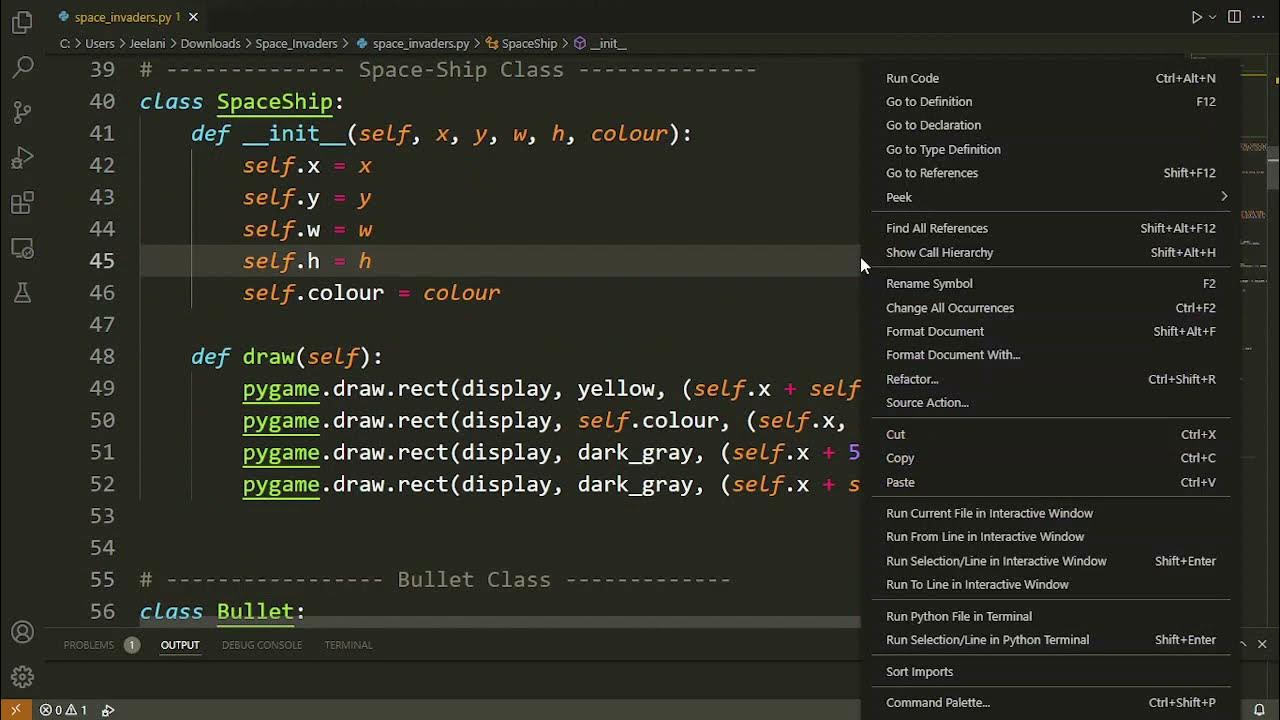Space Invader Game using Python with Source Code | Coding School ...