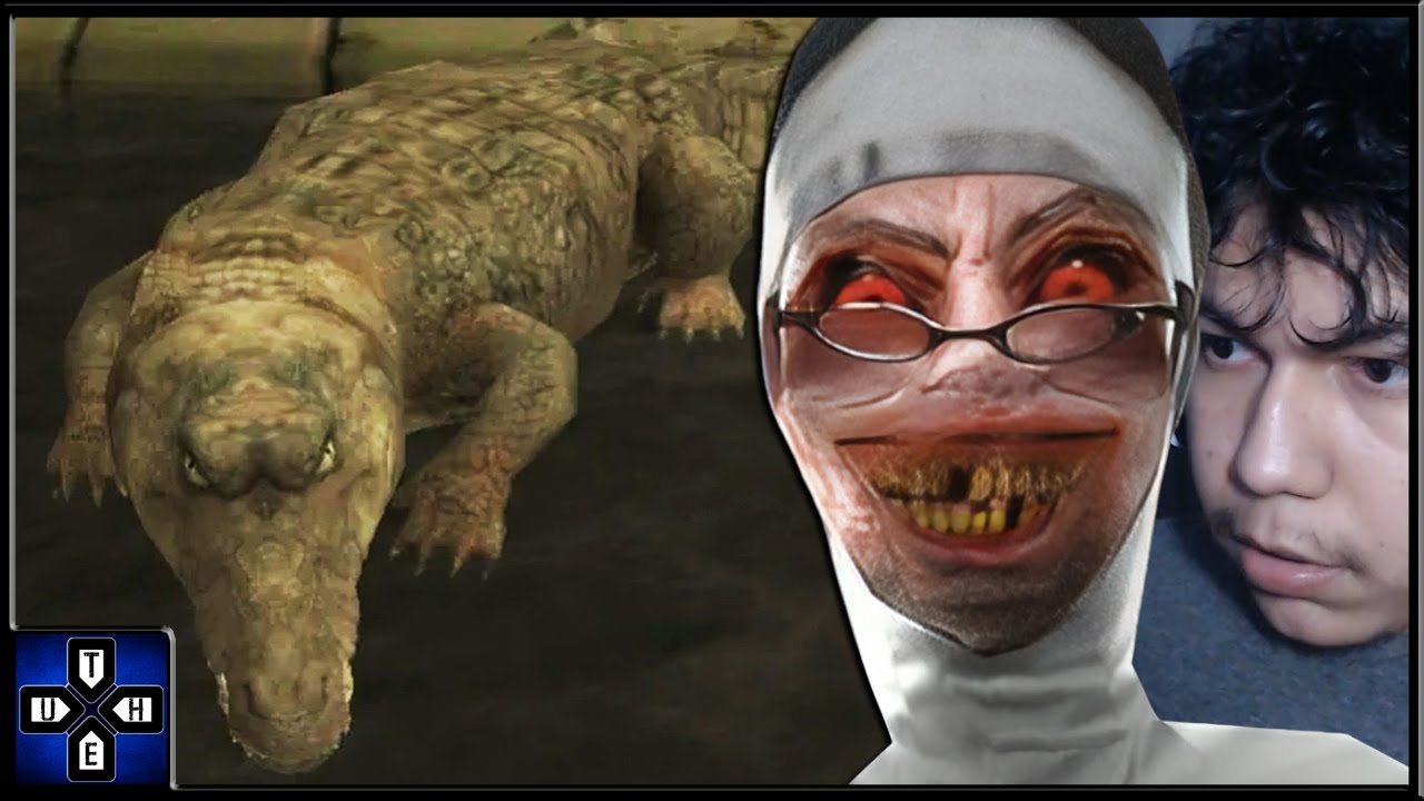 adotei esse jacaré kkk - Evil Nun (modo extreme)
