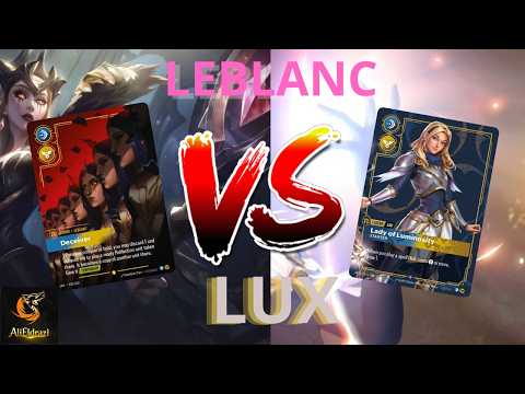 Leblanc vs Lux - Gameplay video