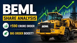 BEML Share Latest News &amp; Analysis | ₹590 Crore Order Impact, Future Target &amp; Strategy Explained