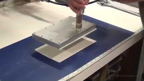 Vaccon Pick & Place - Gum Sheets - CDF 500H with custom plenum