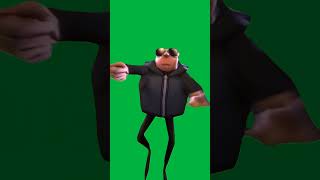 Gru dancing Green Screen #shorts @Creatememescreen