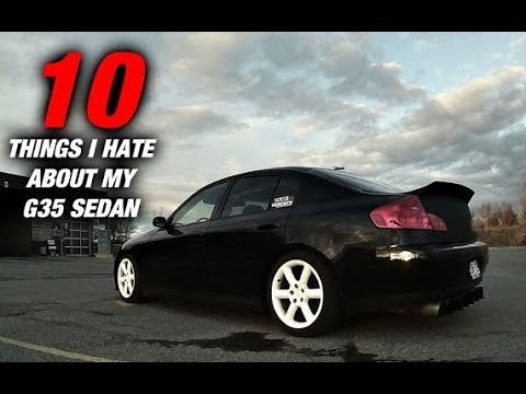 10 Things I LOVE About My G35 Sedan - G35 Vlog - YouTube DNALI