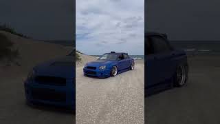 Beachside with a beautiful STI 💙 #shorts
