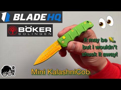 A special BladeHQ knife… it’s not corny… it IS the Boker KalashniCob Knife