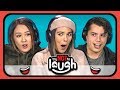 YouTubers React to Try to Watch This Without Laughing or Grinning #14
