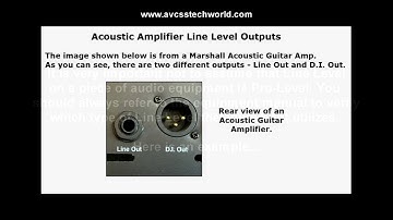 What is Line Level, basics, info, and the difference between Professional and consumer line levels.