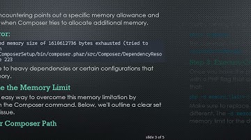 How to Fix PHP Fatal Error: Allowed Memory Size Exhausted During Composer Update